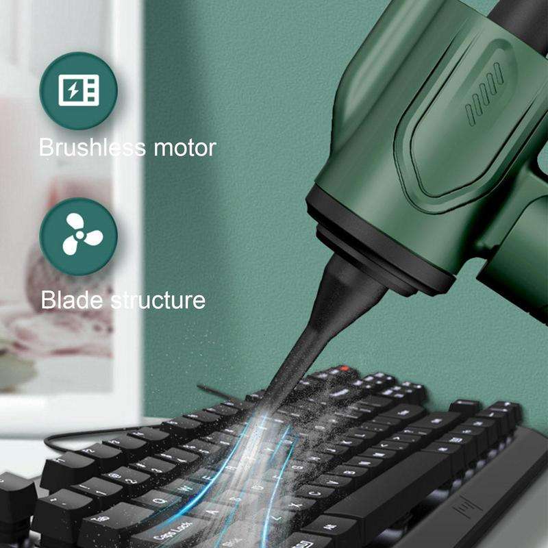 Foldable Mini USB Vacuum & Air Blower