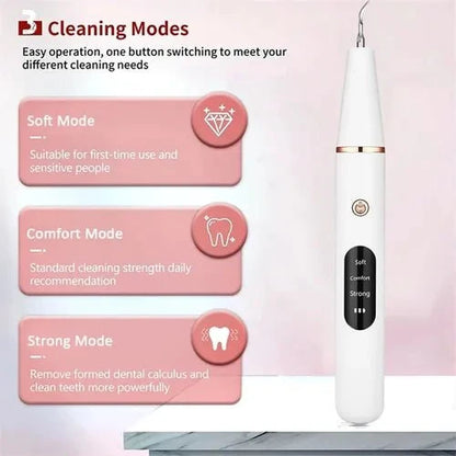 Smart Ultra-Sonic Teeth Cleaner